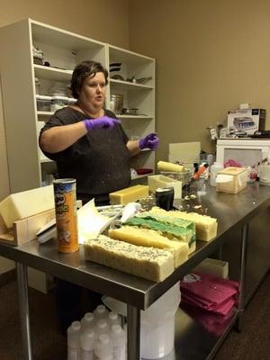 Soap & Beauty Supplies Making Classes for beginners and advanced in our Chandler Classroom