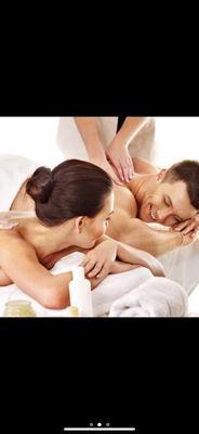 60 Minute Couples Room Deep Tissue Oil Massage for $110