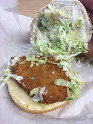 Fish sandwich $5 (cod)