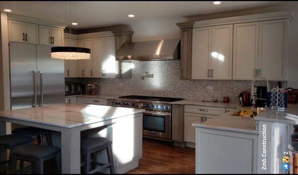 Another satisfied customer with custom kitchen.