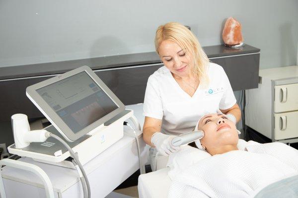 Fractional rejuvenation is a nonsurgical procedure for improving the look of fine lines, stretch marks, hyperpigmentation, and acne