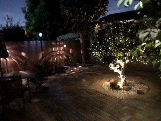 Backyard Patio Finalized (night)