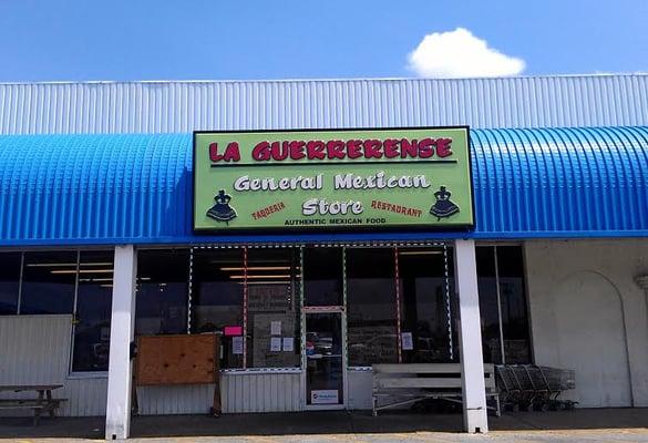 La Guerrerense Façade at Decatur Shopping Center...