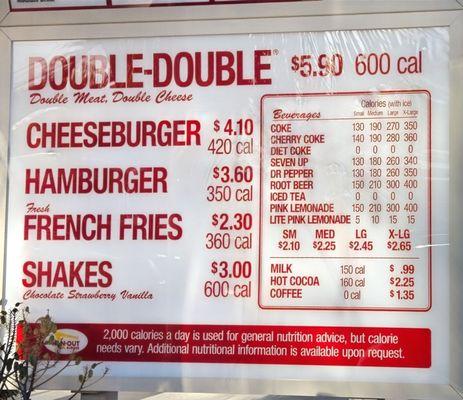 May 2024 Double double $5.90 Inflation continues to affect even In N Out