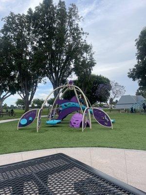 Newly remodeled playground. So cools for all the kids