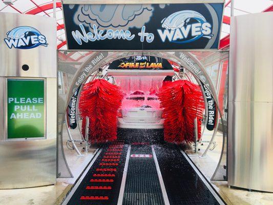 Car Wash Entrance