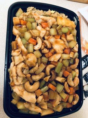 I'm not sure how I feel about this Cashew Chicken...$16.95