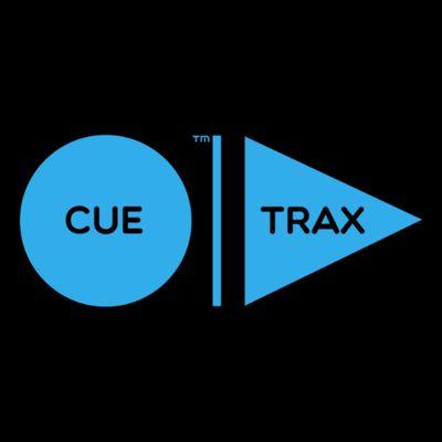 CueTrax logo, CueTrax logo, q tracks logo  tmi logo,