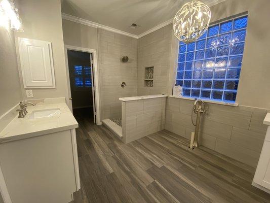 Bathroom remodel