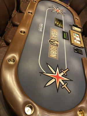 VGK poker tables