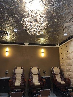 Pedicure room