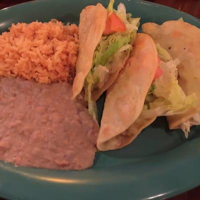 Daily special: pan fried potato tacos. Amazing.