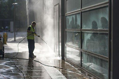 Exterior Patio and Entrance Cleaning