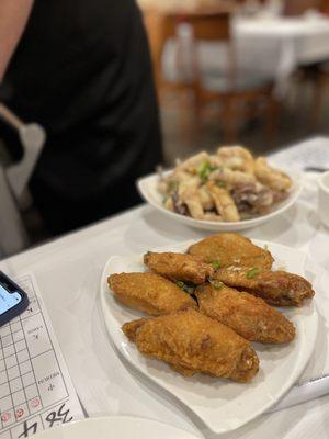 Salt and Pepper Fried Chicken Wings