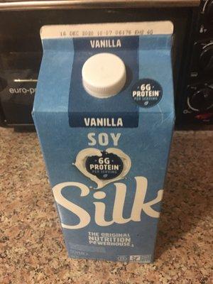 Silk Vanilla Soy Milk