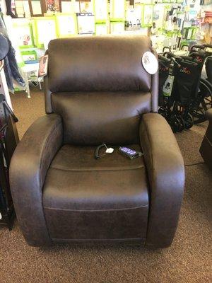 The New Golden Technologies EZ Sleeper Lift Recliner ! Really Nice & Internet price matched