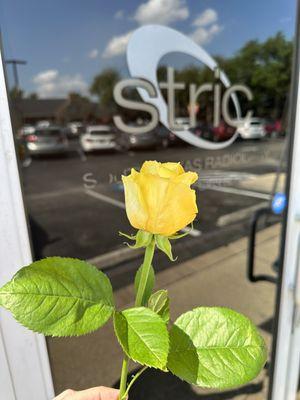 Get a mammogram, get a rose -- at South Texas Radiology and Imaging Center (STRIC)