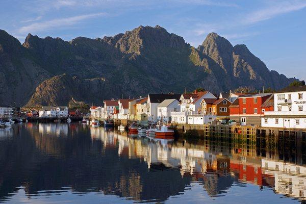 Henningsvær, the "Venice of Lofoten,"