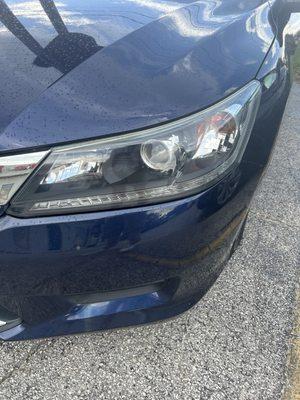 Buffed Headlights