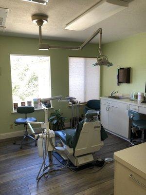 One of six treatment rooms