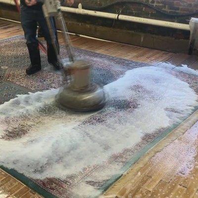 Rug cleaning