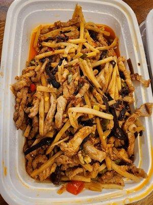 鱼香肉丝 (Szechuan Fish-Flavored Shredded Pork)