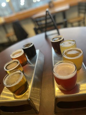 Flight of beers