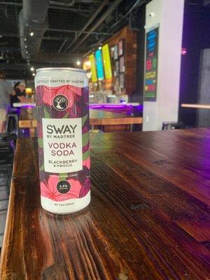 Blackberry Hibiscus Sway seltzer