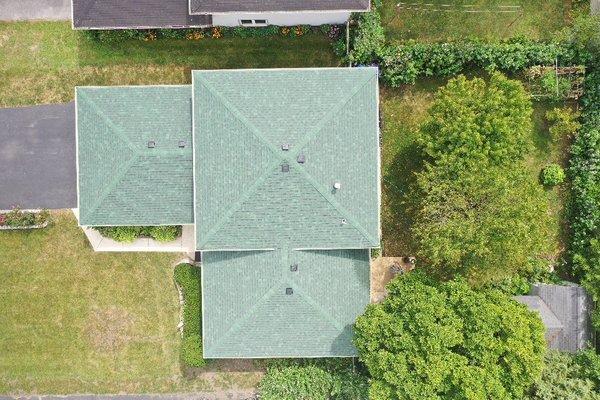 Top view of new roof in Worth IL