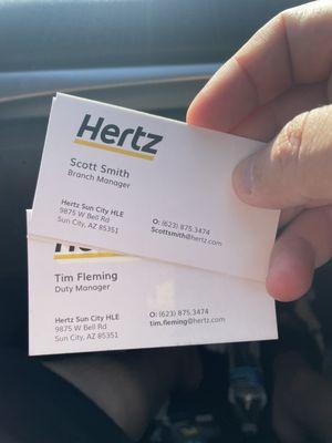 The Worst Team of Hertz Sun City!!!! So RUDE AND UNPROFESSIONAL!