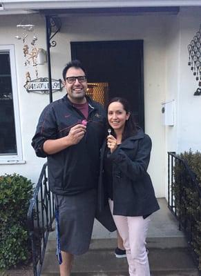 Ramiro and Tanya Frausto - Another satisfied family!