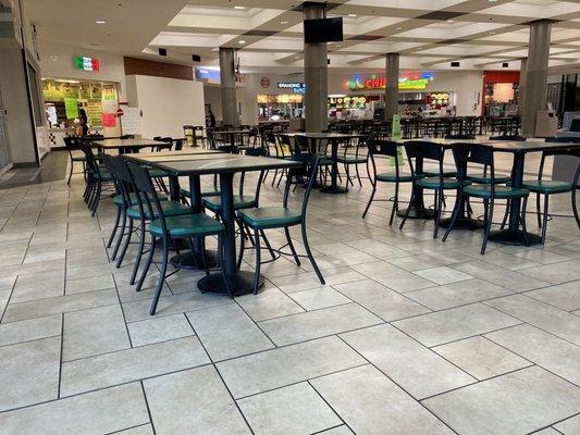 Food court interior