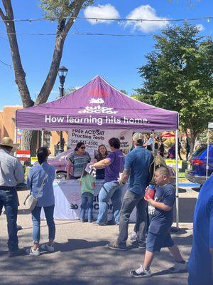 Tutor Doctor Albuquerque loves Albuquerque. Here we are at College & Career Day at the NM State Fair