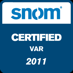 Snom and SnomONE Certified Value Added Reseller (VAR)