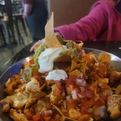 Buffalo Chicken Nachos