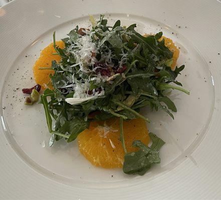 Arugula citrus salad