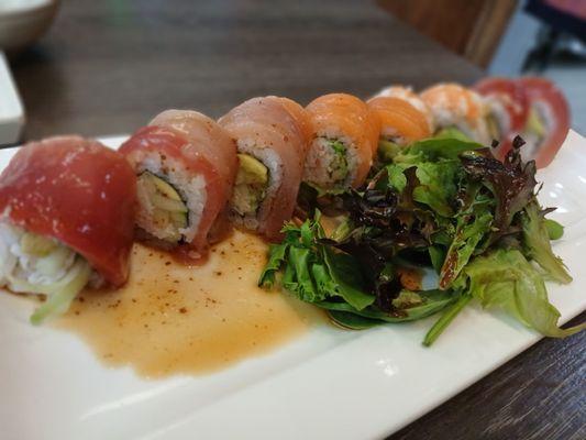 Rainbow roll