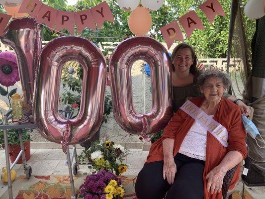 Happy 100th Birthday Dee!