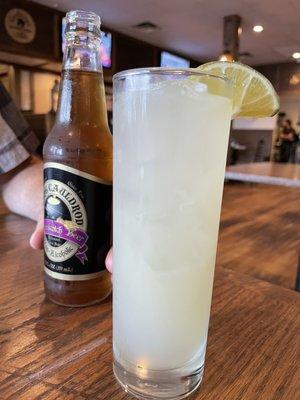 Virgin Melbourne Mule and Flying Cauldron Butterbeer