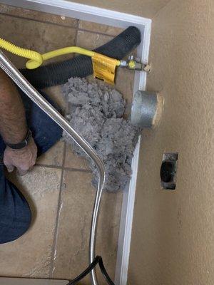 All that lint was in the first 8 feet of our vent.