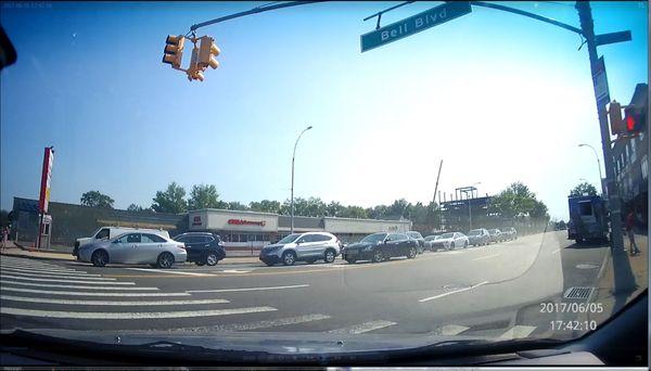 Hidden Dash Cam:  3rd Screenshot of so-called Failure to Yield to Pedestrian