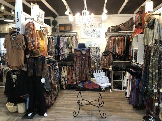 Locally-owned women's clothing boutique inside the Emporium in downtown Castle Rock, CO