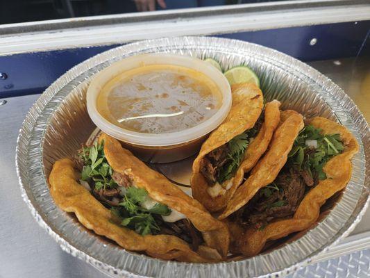 Another Pic of this delectable meal queso birria.