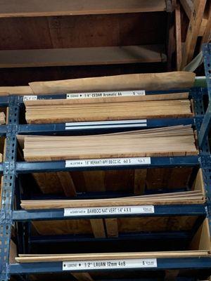 Selection of plywood