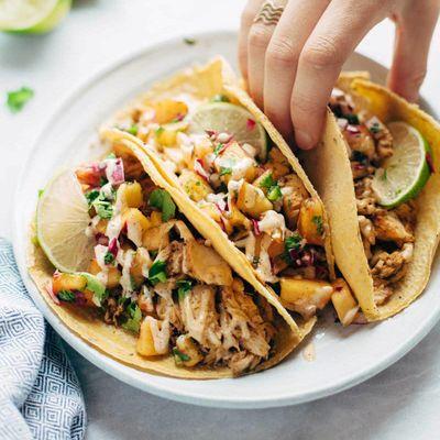 Try grilled chicken tacos