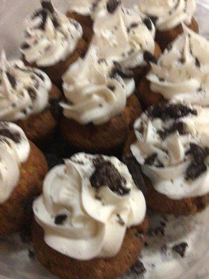 Cookies and cream cupcake