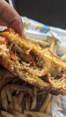 Lobster grilled cheese