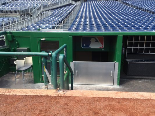 Nationals Park Stainless Steel doors and trim