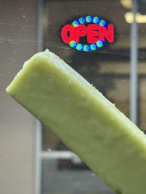 Seriously, my new favorite thing this summer:  the Melona Melon popsicle