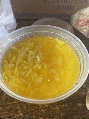 16. Egg Drop Soup - Pint